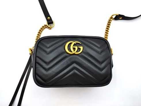 グッチ買取 GGマーモント チェーンショルダーバッグ 448065